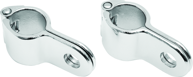 Kuryakyn Magnum Quick Clamp 1in Chrome Kuryakyn Handlebars  AXOPROS