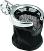 Kuryakyn Mesh Basket Universal Drink Holder 1in Clamp Chrome Kuryakyn Cup Holders  AXOPROS