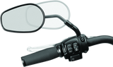 Kuryakyn Mirror Stem 3in Outward Extenders Black Kuryakyn Rear View Mirrors  AXOPROS