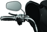 Kuryakyn Mirror Stem 3in Outward Extenders Chrome Kuryakyn Rear View Mirrors  AXOPROS