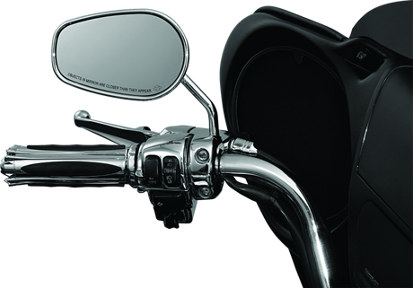 Kuryakyn Mirror Stem 3in Outward Extenders Chrome Kuryakyn Rear View Mirrors  AXOPROS