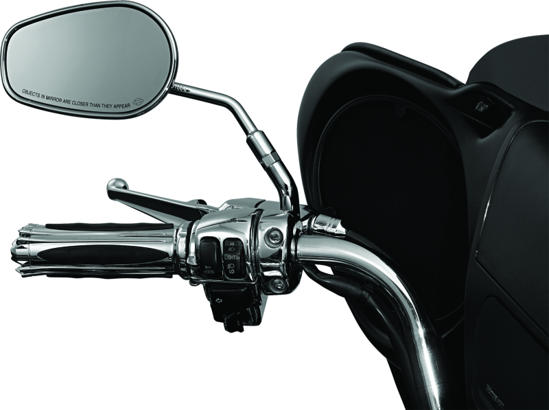 Kuryakyn Mirror Stem 3in Outward Extenders Chrome Kuryakyn Rear View Mirrors  AXOPROS