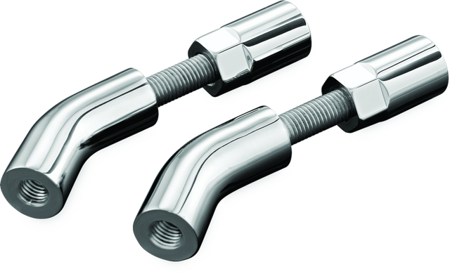 Kuryakyn Mirror Stem 3in Outward Extenders Chrome Kuryakyn Rear View Mirrors  AXOPROS