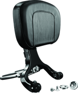 Kuryakyn Multi-Purpose Backrest Black & Chrome Kuryakyn Seats  AXOPROS