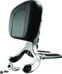 Kuryakyn Multi-Purpose Backrest Chrome Kuryakyn Seats  AXOPROS