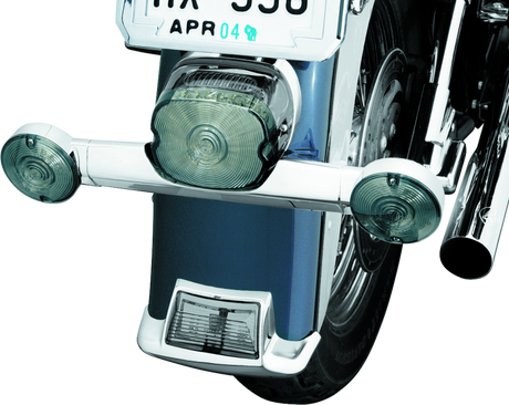 Kuryakyn Narrow Turn Signal Bar Chrome Kuryakyn Light Accessories and Wiring  AXOPROS