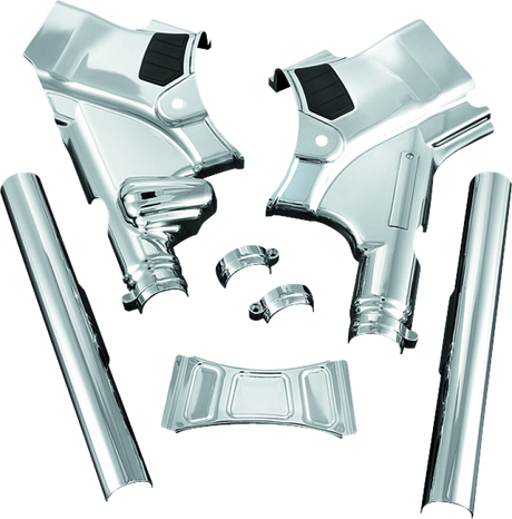 Kuryakyn Neck Cover For 09-13 Touring Models Chrome Kuryakyn Exterior Trim  AXOPROS