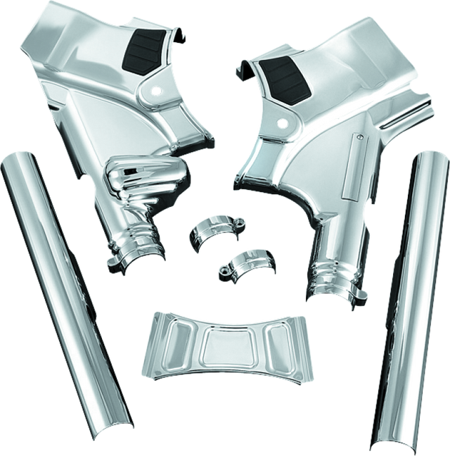 Kuryakyn Neck Cover For 09-13 Touring Models Chrome Kuryakyn Exterior Trim  AXOPROS