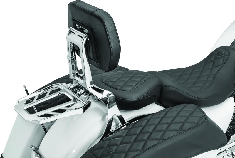 Kuryakyn Neo Driver & Passenger Backrest Chrome Kuryakyn Seats  AXOPROS
