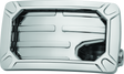 Kuryakyn Nova Curved Horizontal Mount Side License Plate Holder Chrome Kuryakyn License Plate Relocation  AXOPROS
