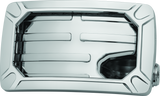 Kuryakyn Nova Curved Horizontal Mount Side License Plate Holder Chrome Kuryakyn License Plate Relocation  AXOPROS