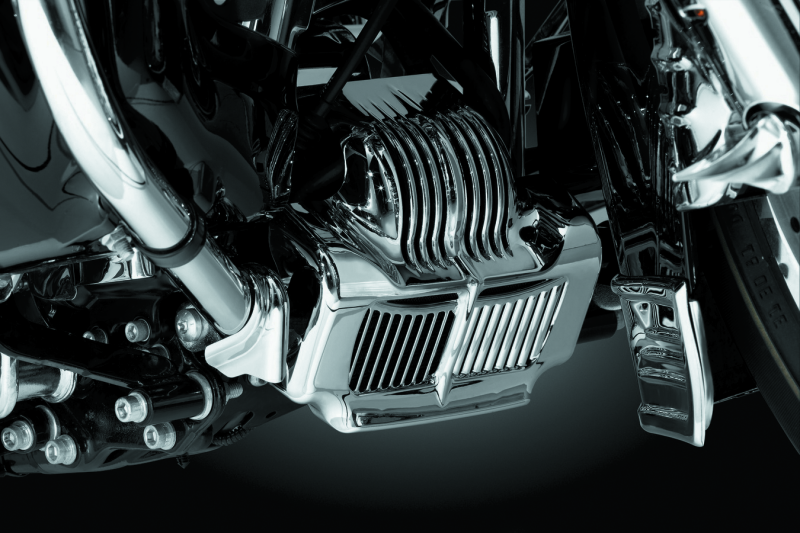 Kuryakyn Oil Cooler Cover 11-16 Touring Chrome Kuryakyn Other Body Components  AXOPROS