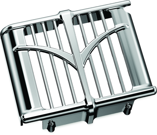 Kuryakyn Oil Cooler Cover 14-23 Indian Models Chrome Kuryakyn Other Body Components  AXOPROS
