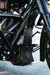 Kuryakyn Oil Cooler Cover Milwaukee-8 Black Kuryakyn Other Body Components  AXOPROS