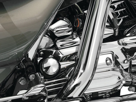 Kuryakyn Oil Filler Spout Cover 93-06 Touring Models Chrome Kuryakyn Engine Covers  AXOPROS