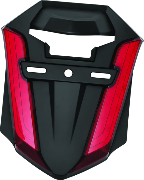 Kuryakyn Omni L.E.D Rear Fender Cover 18-20 GL1800 Satin Black Kuryakyn Exterior Trim  AXOPROS
