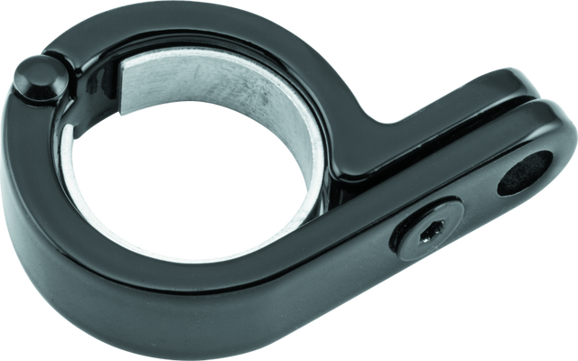 Kuryakyn P-Clamp 1-1/8in-1-1/4in P-Clamp Black Kuryakyn Handlebars  AXOPROS