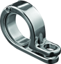 Kuryakyn P-Clamp 1-1/8in-1-1/4in P-Clamp Chrome Kuryakyn Handlebars  AXOPROS