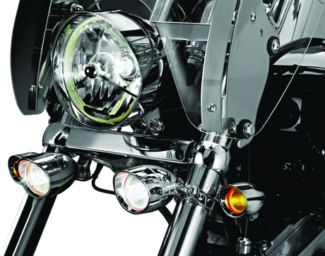 Kuryakyn P-Clamp 1-3/8in-1-1/2in P-Clamp Chrome Kuryakyn Handlebars  AXOPROS