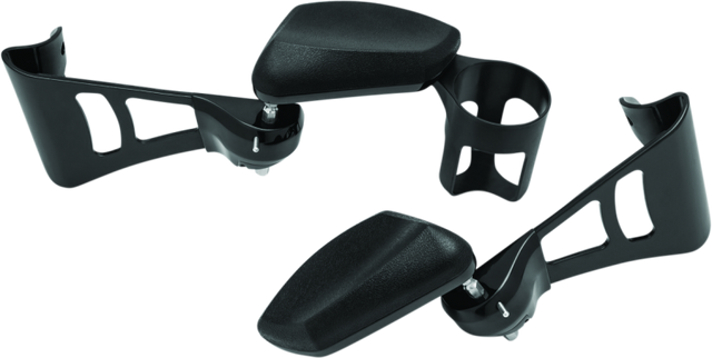 Kuryakyn Passenger Armrest 14-Up Touring & Tri Glide Black Kuryakyn Armrests  AXOPROS
