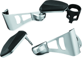 Kuryakyn Passenger Armrests  14-23 Touring Models Chrome Kuryakyn Armrests  AXOPROS
