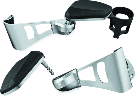 Kuryakyn Passenger Armrests  14-23 Touring Models Chrome Kuryakyn Armrests  AXOPROS