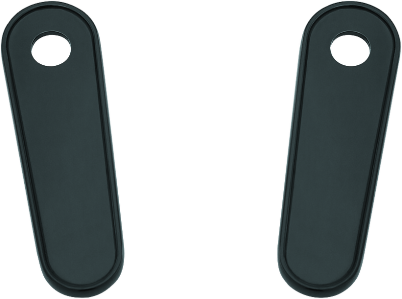 Kuryakyn Passenger Board Block Off Plate Black Kuryakyn Footpegs  AXOPROS