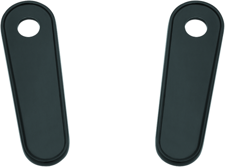 Kuryakyn Passenger Board Block Off Plate Black Kuryakyn Footpegs  AXOPROS