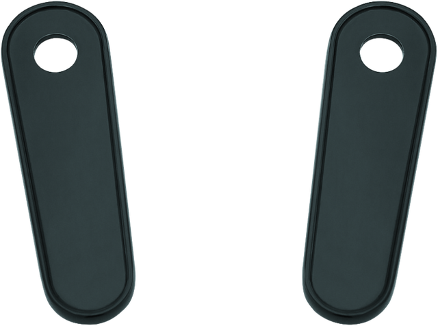 Kuryakyn Passenger Board Block Off Plate Black Kuryakyn Footpegs  AXOPROS