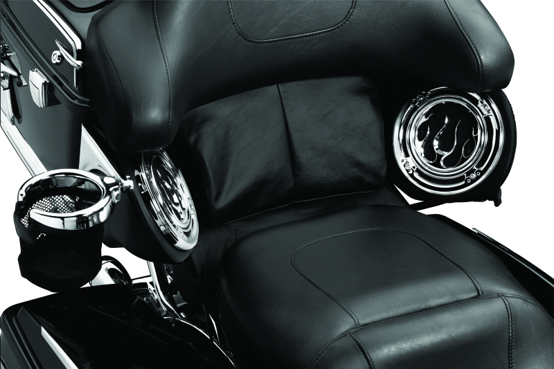 Kuryakyn Passenger Drink Holder With Basket 14-Up Touring Right Side Chrome Kuryakyn Cup Holders  AXOPROS