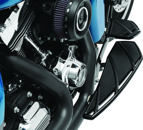 Kuryakyn Phantom Brake Pedal Pad FL Touring Models Black Kuryakyn Pedals  AXOPROS