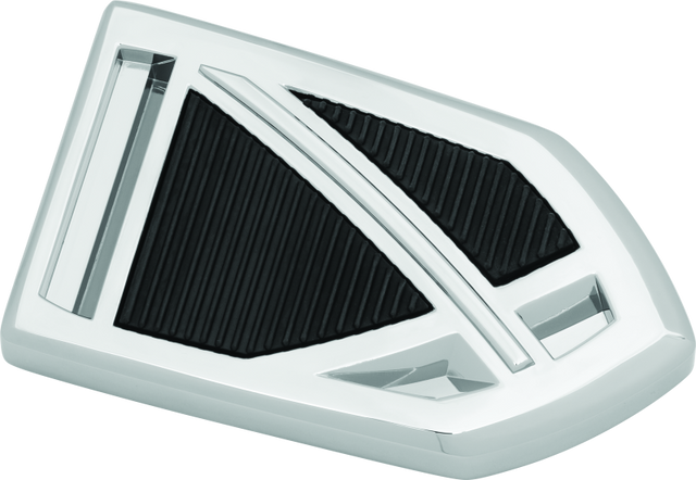 Kuryakyn Phantom Brake Pedal Pad FL Touring Models Chrome Kuryakyn Pedals  AXOPROS