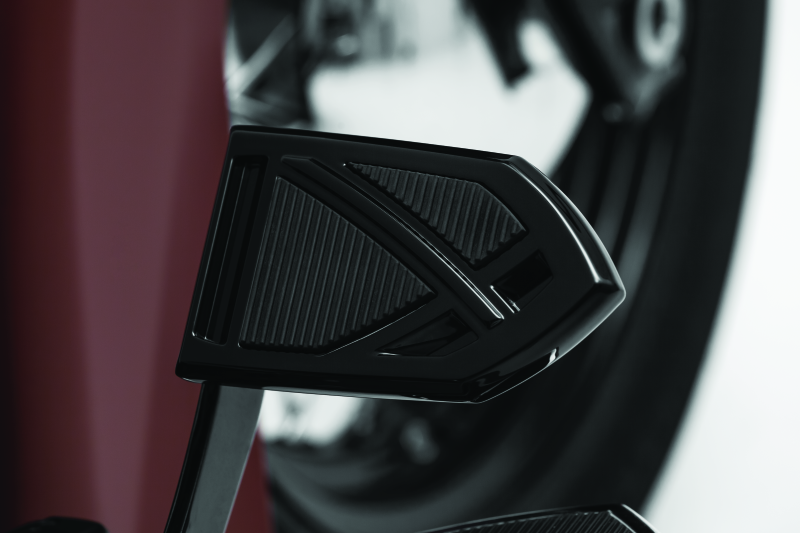 Kuryakyn Phantom Brake Pedal Pad For 18-Up FL Softails Black Kuryakyn Pedals  AXOPROS