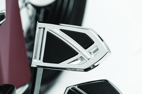 Kuryakyn Phantom Brake Pedal Pad For 18-Up FL Softails Chrome Kuryakyn Pedals  AXOPROS
