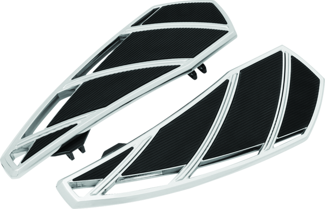 Kuryakyn Phantom Floorboards Chrome Kuryakyn Footpegs  AXOPROS
