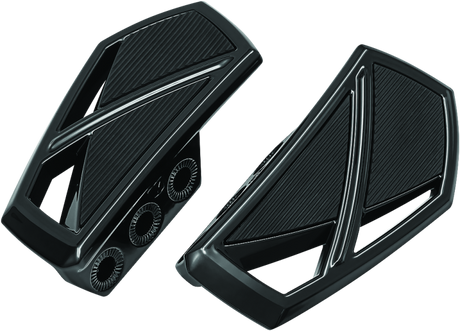 Kuryakyn Phantom Mini Boards Black Kuryakyn Running Boards  AXOPROS