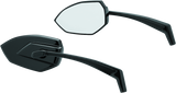 Kuryakyn Phantom Mirrors Gloss Black Kuryakyn Rear View Mirrors  AXOPROS