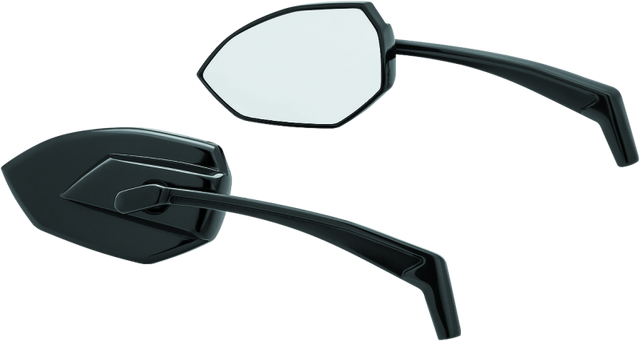Kuryakyn Phantom Mirrors Gloss Black Kuryakyn Rear View Mirrors  AXOPROS
