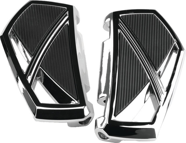 Kuryakyn Phantom Passenger Boards For Harley-Davidson Chrome Kuryakyn Running Boards  AXOPROS