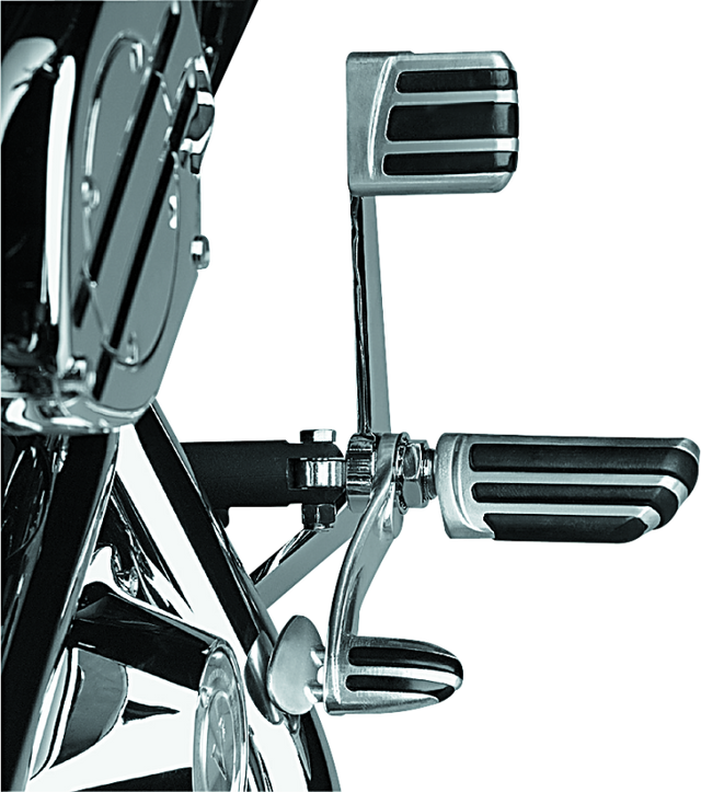 Kuryakyn Pilot Pegs With Stirrup Male Mount Adapter Chrome Kuryakyn Footpegs  AXOPROS