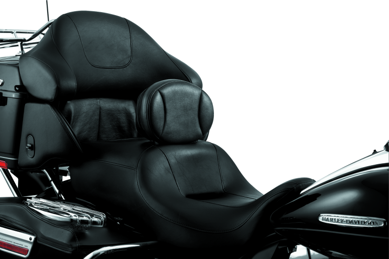 Kuryakyn Plug-In Driver Backrest 97-Up Touring Chrome Kuryakyn Seats  AXOPROS