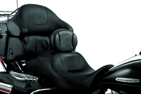 Kuryakyn Plug-In Driver Backrest 97-Up Touring Chrome Kuryakyn Seats  AXOPROS