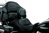 Kuryakyn Plug-In Driver Backrest 97-Up Touring Chrome Kuryakyn Seats  AXOPROS