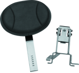 Kuryakyn Plug-N-Go Driver Backrest 14-Up Indian Black Pad, Chrome Kuryakyn Seats  AXOPROS