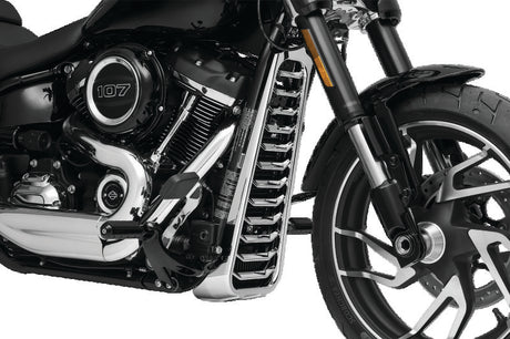 Kuryakyn Precision Chin Spoiler M8 Softail Models, Chrome Kuryakyn Other Body Components  AXOPROS