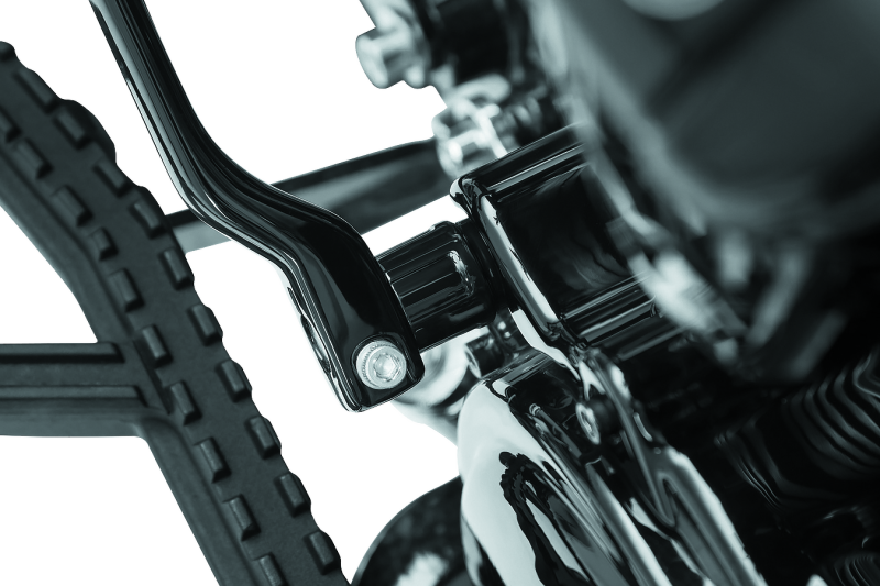 Kuryakyn Precision Heel Shifter Eliminator Black Kuryakyn Shifters  AXOPROS