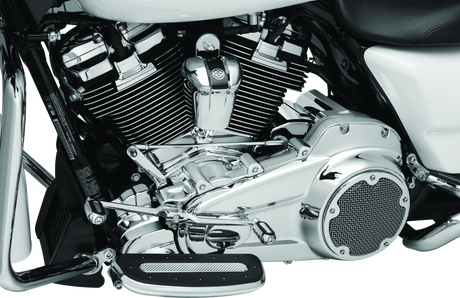 Kuryakyn Precision Transmission Top Cover 17-Up Touring Models Chrome Kuryakyn Exterior Trim  AXOPROS