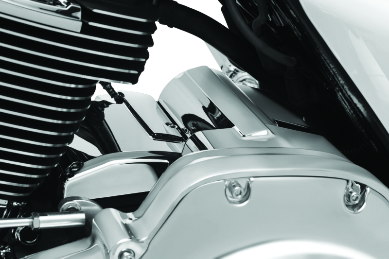 Kuryakyn Precision Transmission Top Cover 17-Up Touring Models Chrome Kuryakyn Exterior Trim  AXOPROS
