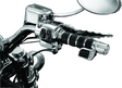 Kuryakyn Premium ISO Grip With Contoured Throttle Boss Throttle-By-Wire Chrome Kuryakyn Grips  AXOPROS