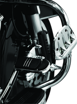 Kuryakyn Premium Mini Board With Male Mount Adapter Chrome Kuryakyn Running Boards  AXOPROS